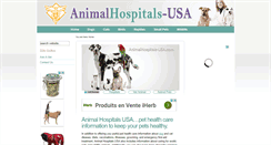 Desktop Screenshot of animalhospitals-usa.com